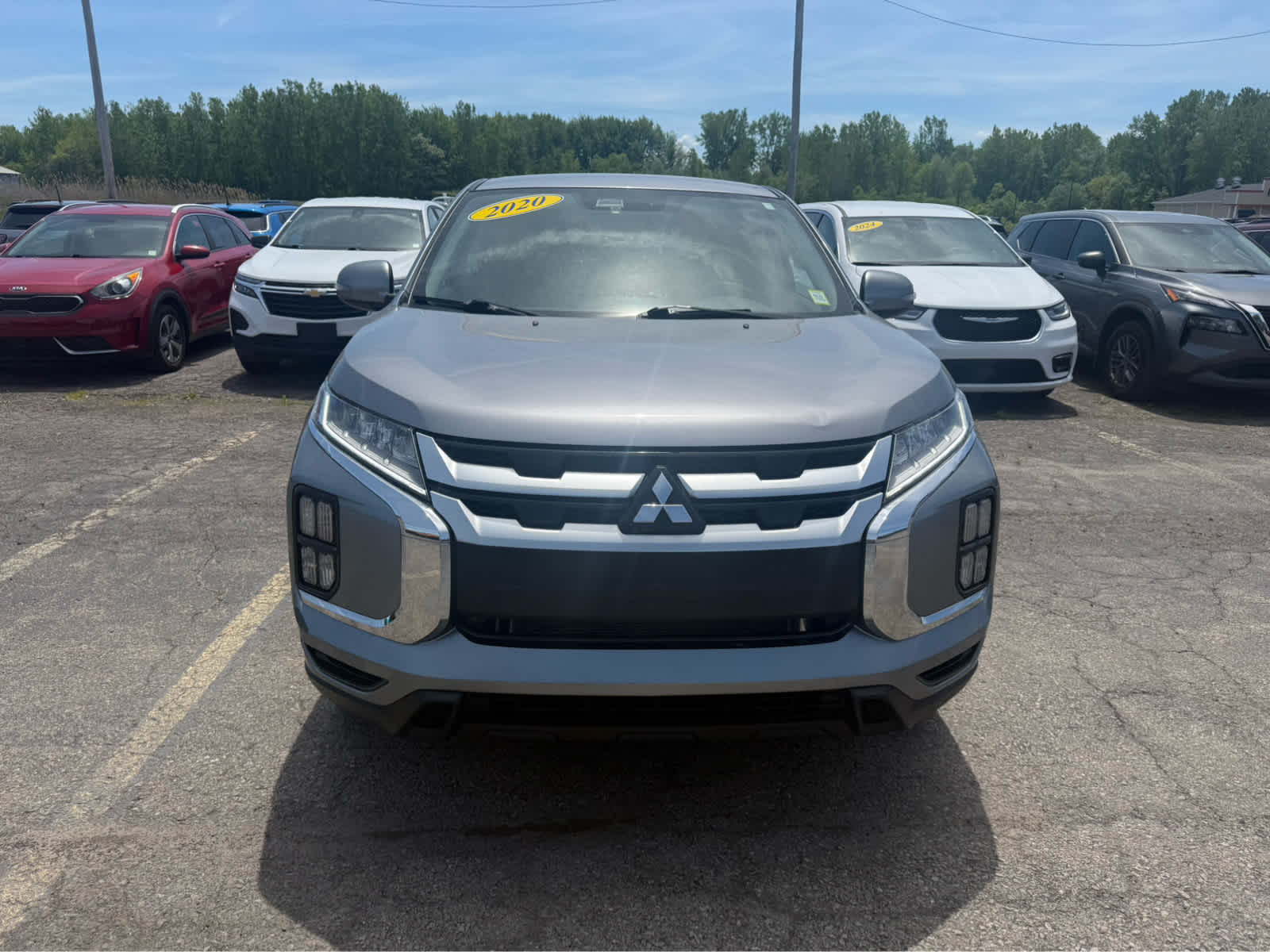 2020 Mitsubishi Outlander Sport SE 2.0 - Mercury Gray Metallic exterior view 3