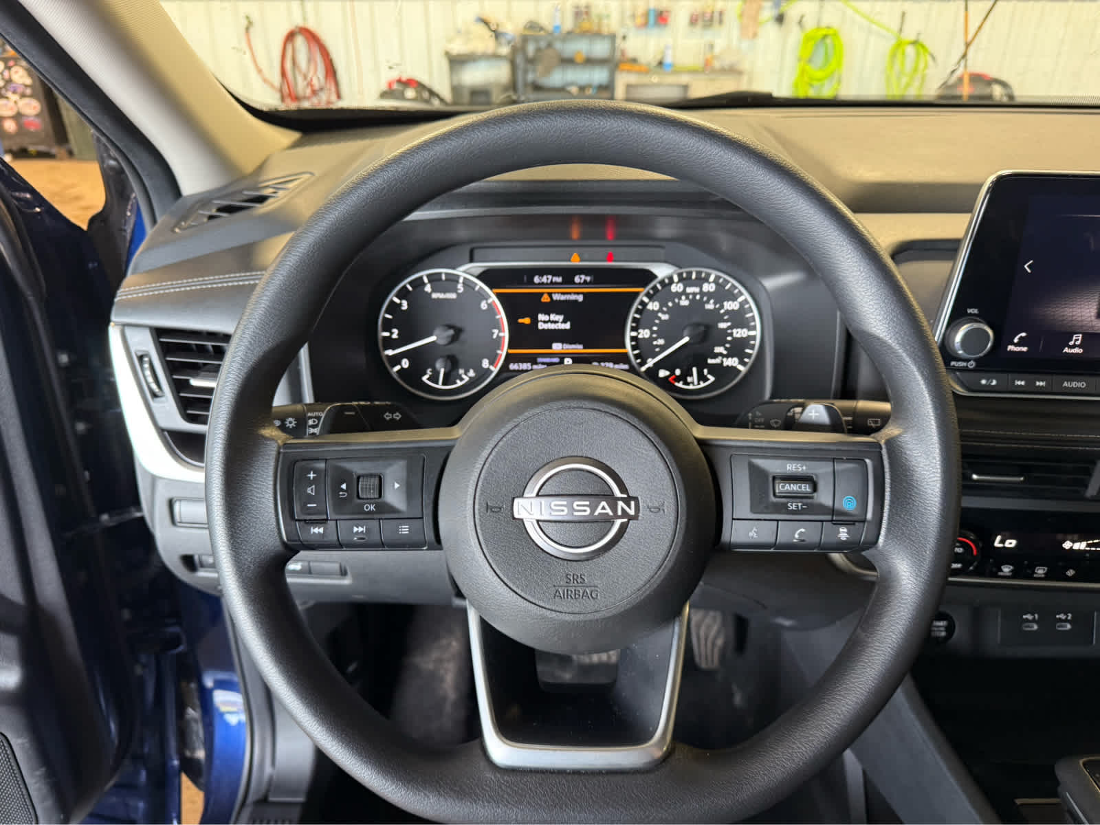 2024 Nissan Rogue SV - Deep Ocean Blue Pearl exterior view 9
