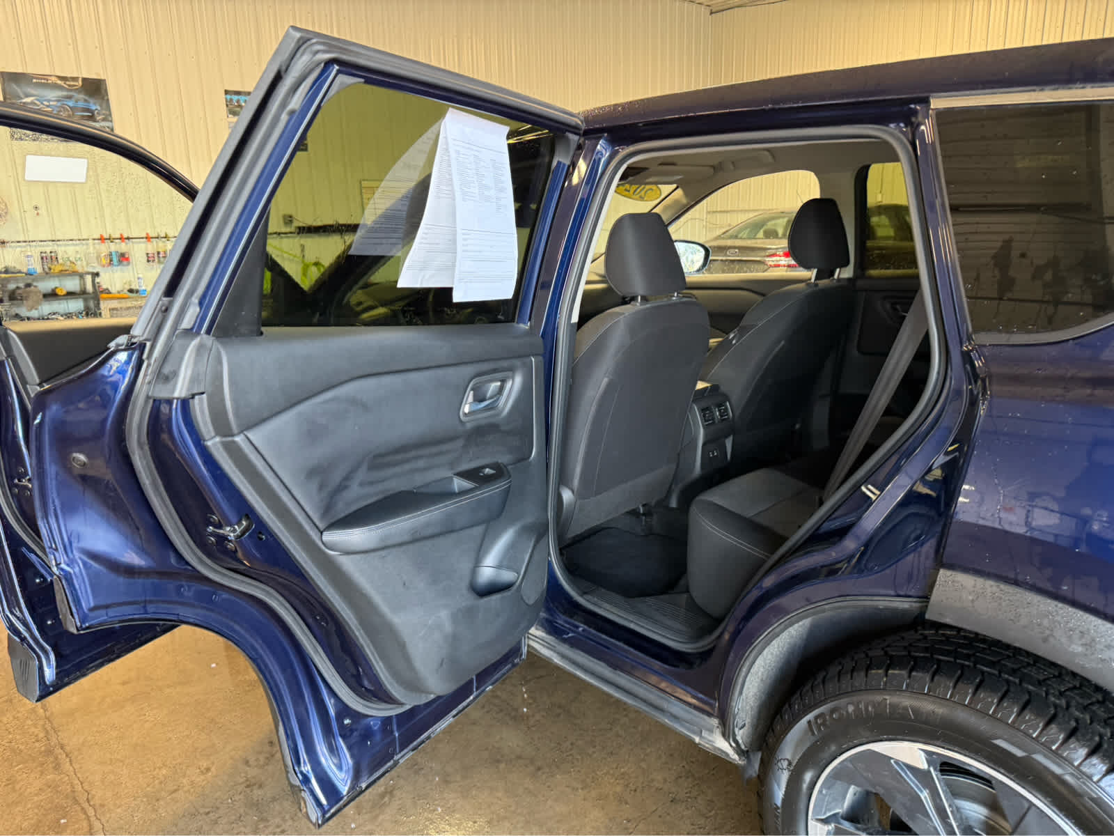 2024 Nissan Rogue SV - Deep Ocean Blue Pearl exterior view 16
