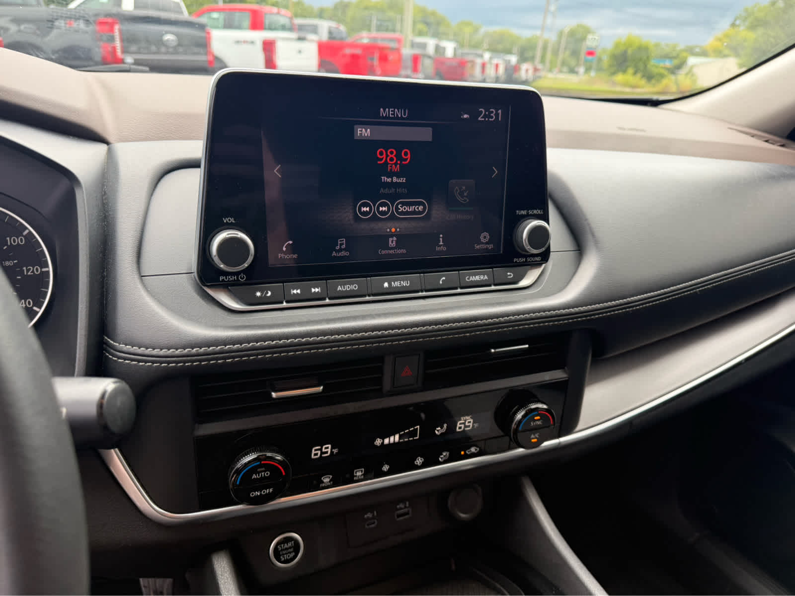 2023 Nissan Rogue SV - Gun Metallic exterior view 12