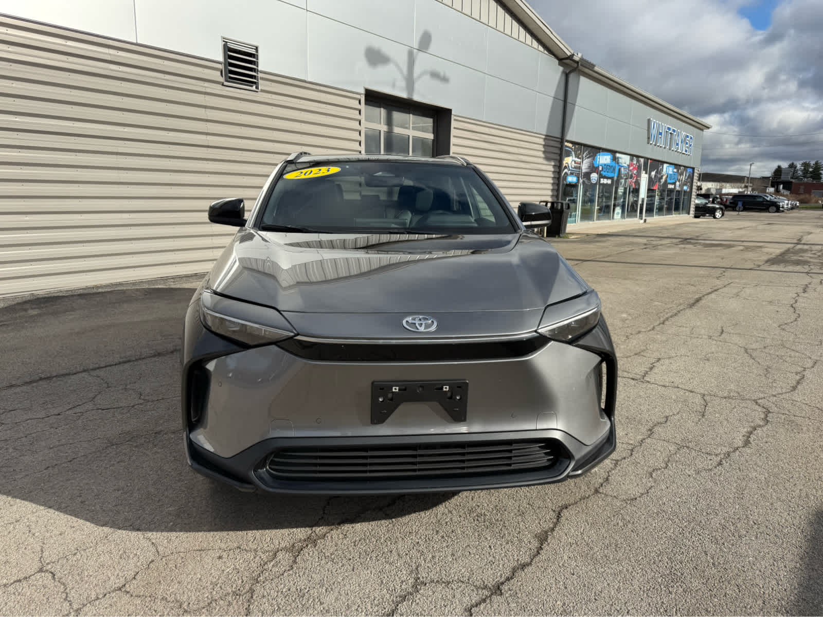 2023 Toyota bZ4X XLE - Heavy Metal exterior view 3