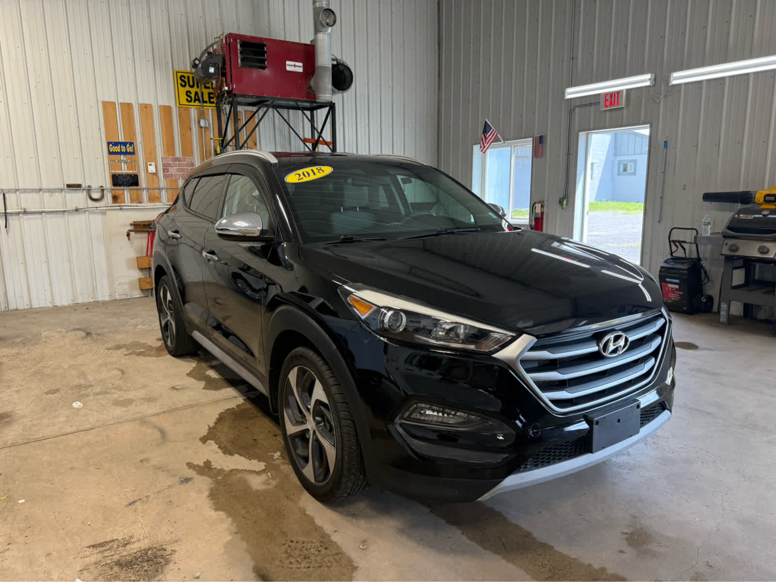 2018 Hyundai Tucson Sport - Black Noir Pearl exterior view 2
