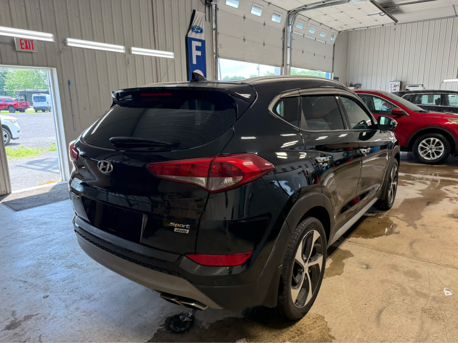 2018 Hyundai Tucson Sport - Black Noir Pearl exterior view 5