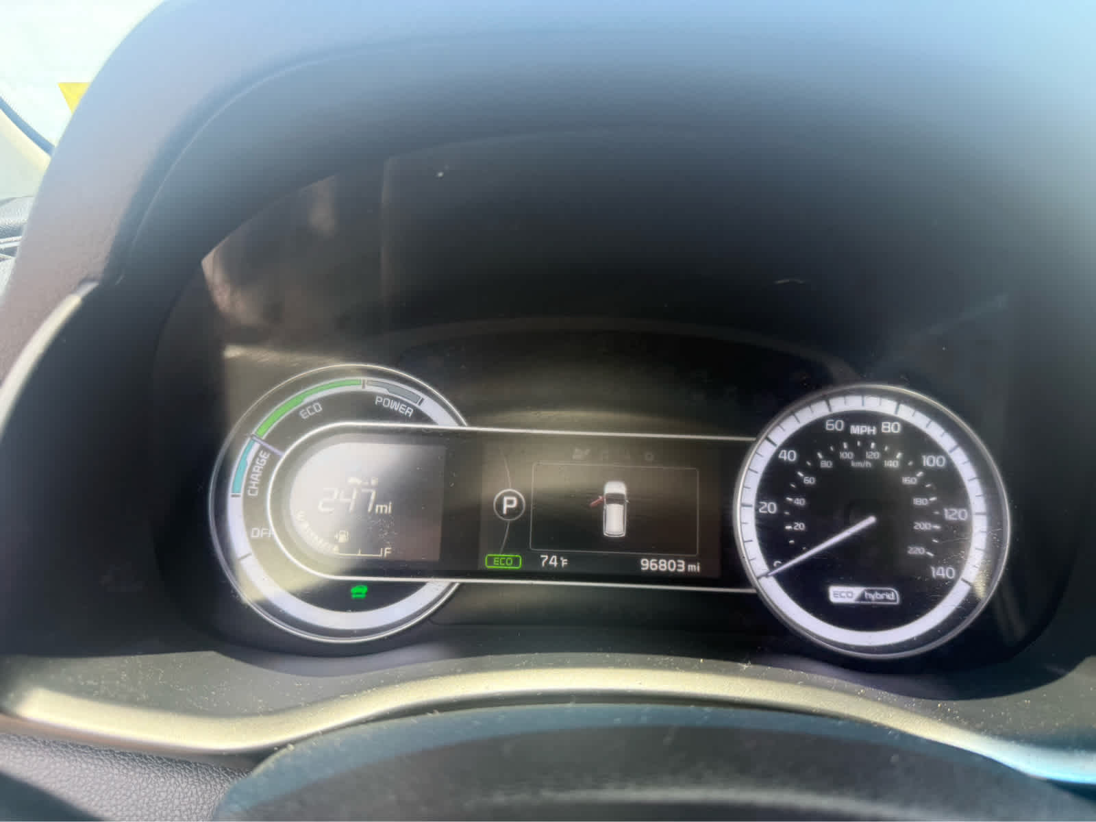 2018 Kia Niro LX - Crimson Red exterior view 9