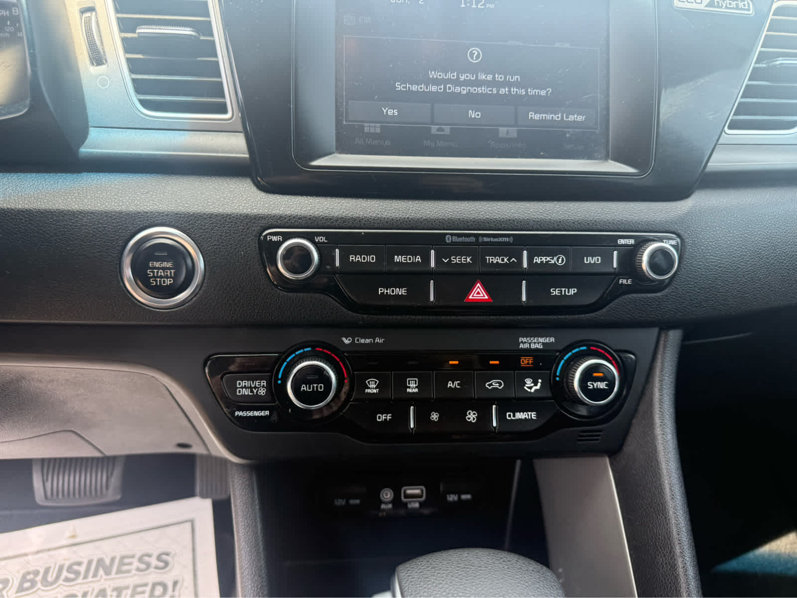 2018 Kia Niro LX - Crimson Red exterior view 12