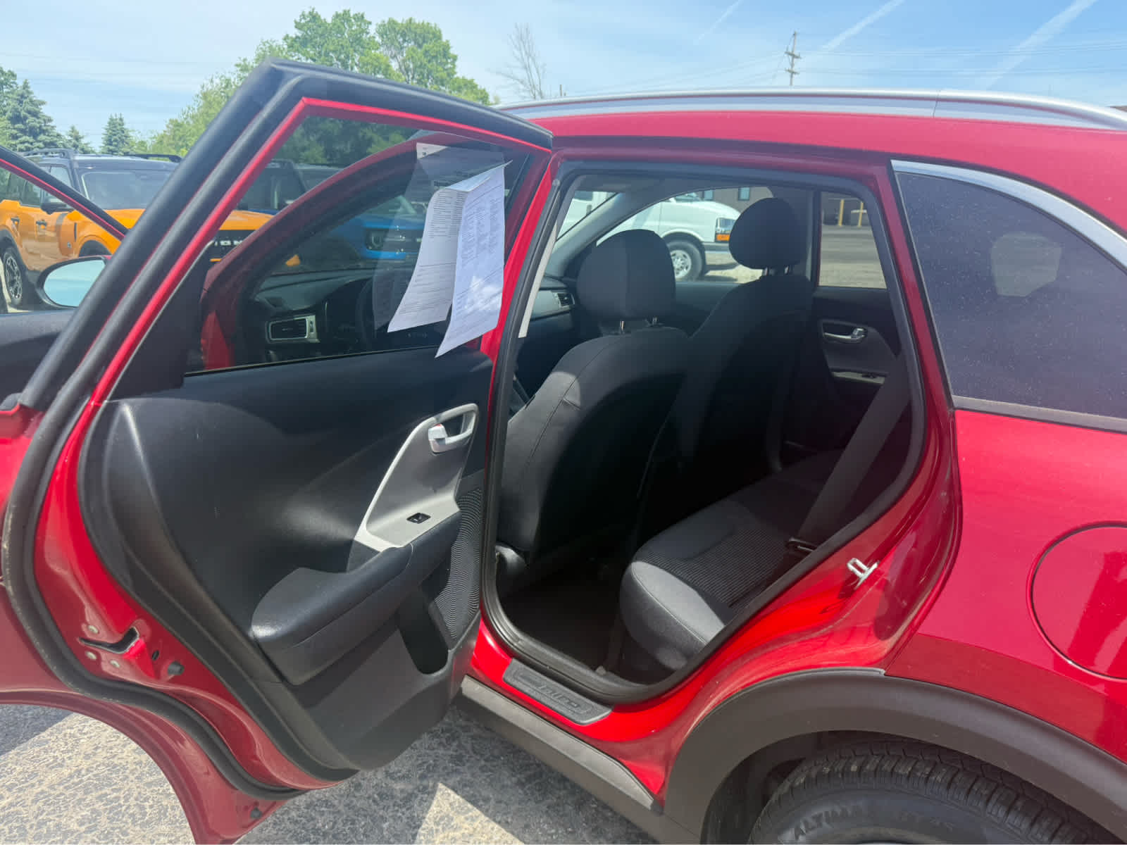 2018 Kia Niro LX - Crimson Red exterior view 14