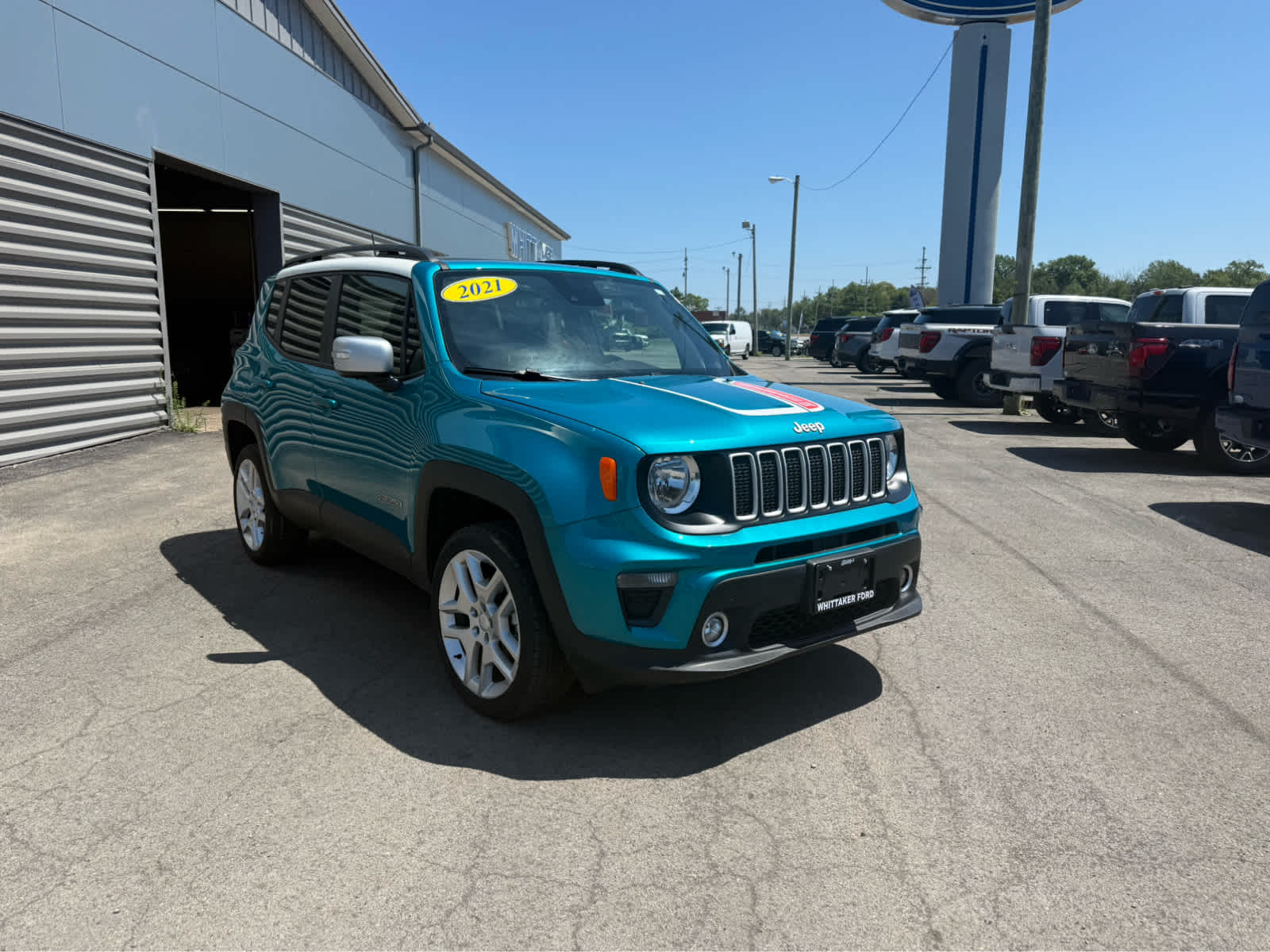 2021 Jeep Renegade Islander - Bikini Metallic Clearcoat exterior view 2