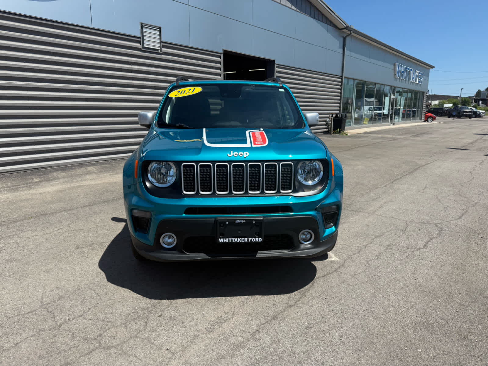2021 Jeep Renegade Islander - Bikini Metallic Clearcoat exterior view 3