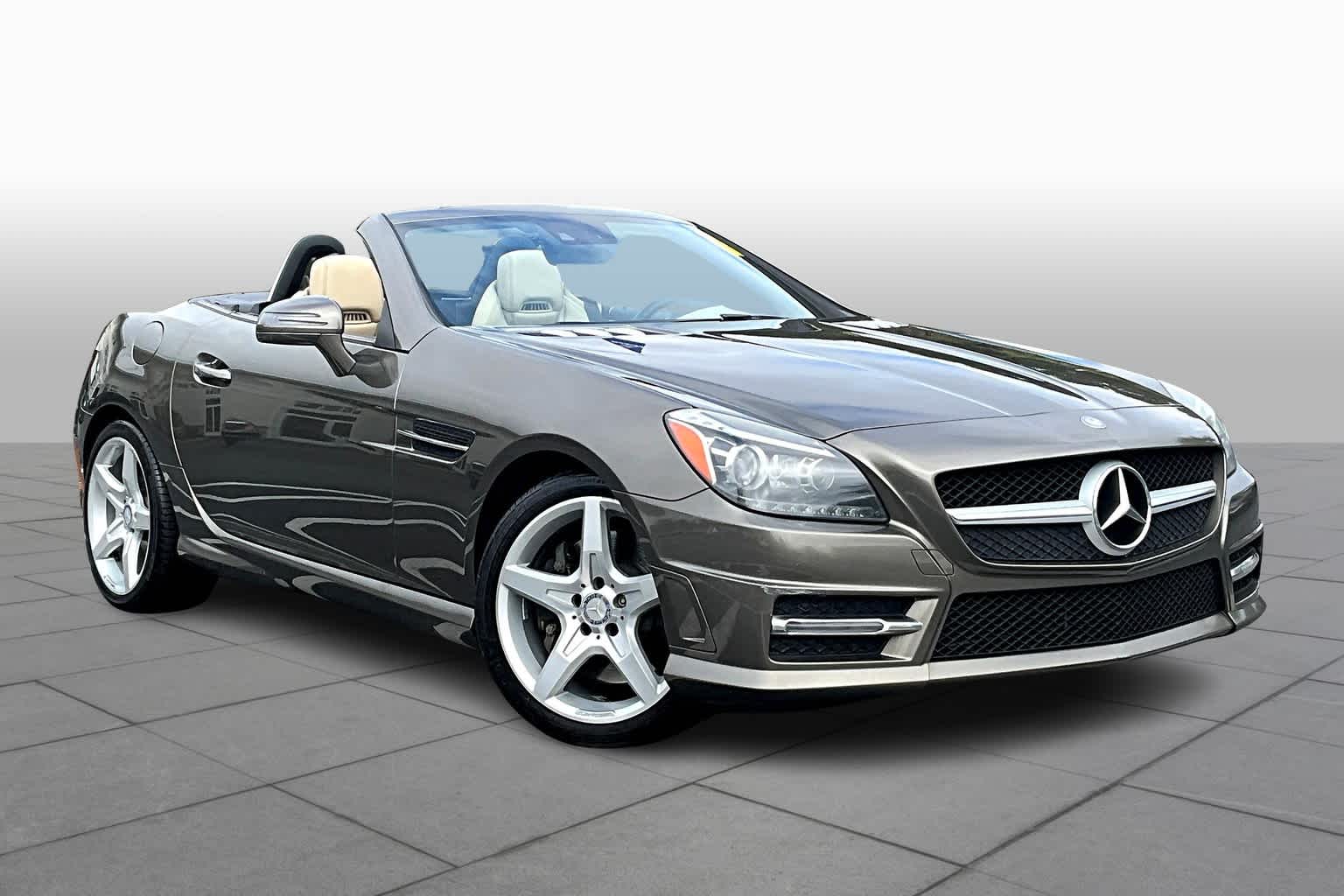 Used 2014 Mercedes-Benz SLK-Class SLK350 with VIN WDDPK5HA2EF082150 for sale in Houston, TX