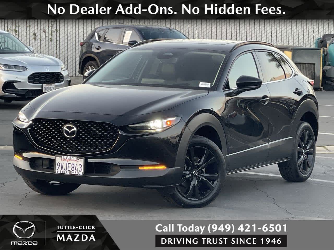 Black 2025 Mazda CX-30 2.5 Turbo Premium AWD SUV / Crossover All-Wheel Drive Automatic