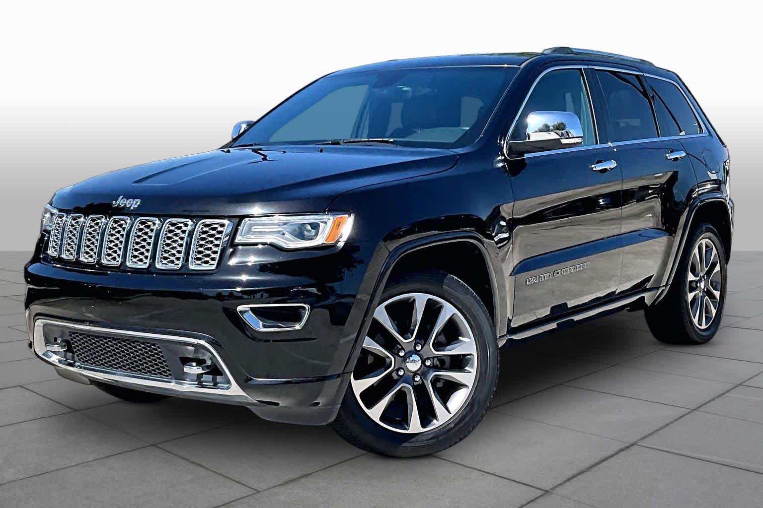 Diamond Black Crystal Pearlcoat 2018 Jeep Grand Cherokee SUV / Crossover 4X2 8-Speed Automatic