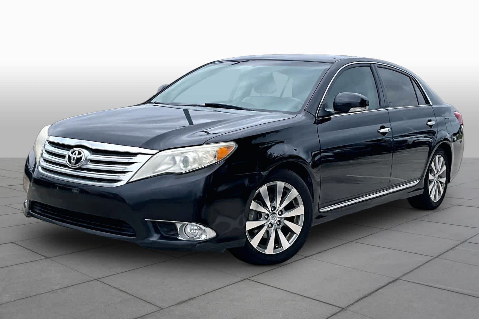 Black 2011 Toyota Avalon Limited Sedan Front-Wheel Drive 6-Speed Automatic