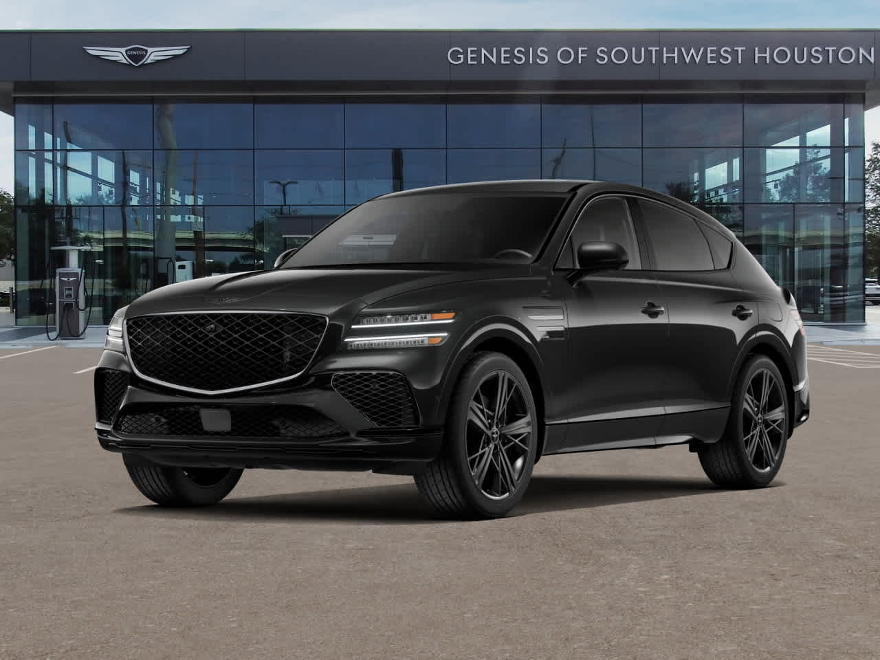 Vik Black 2026 Genesis GV80 Coupe 3.5T E-SC Prestige Black AWD Coupe All-Wheel Drive 8-Speed Automatic