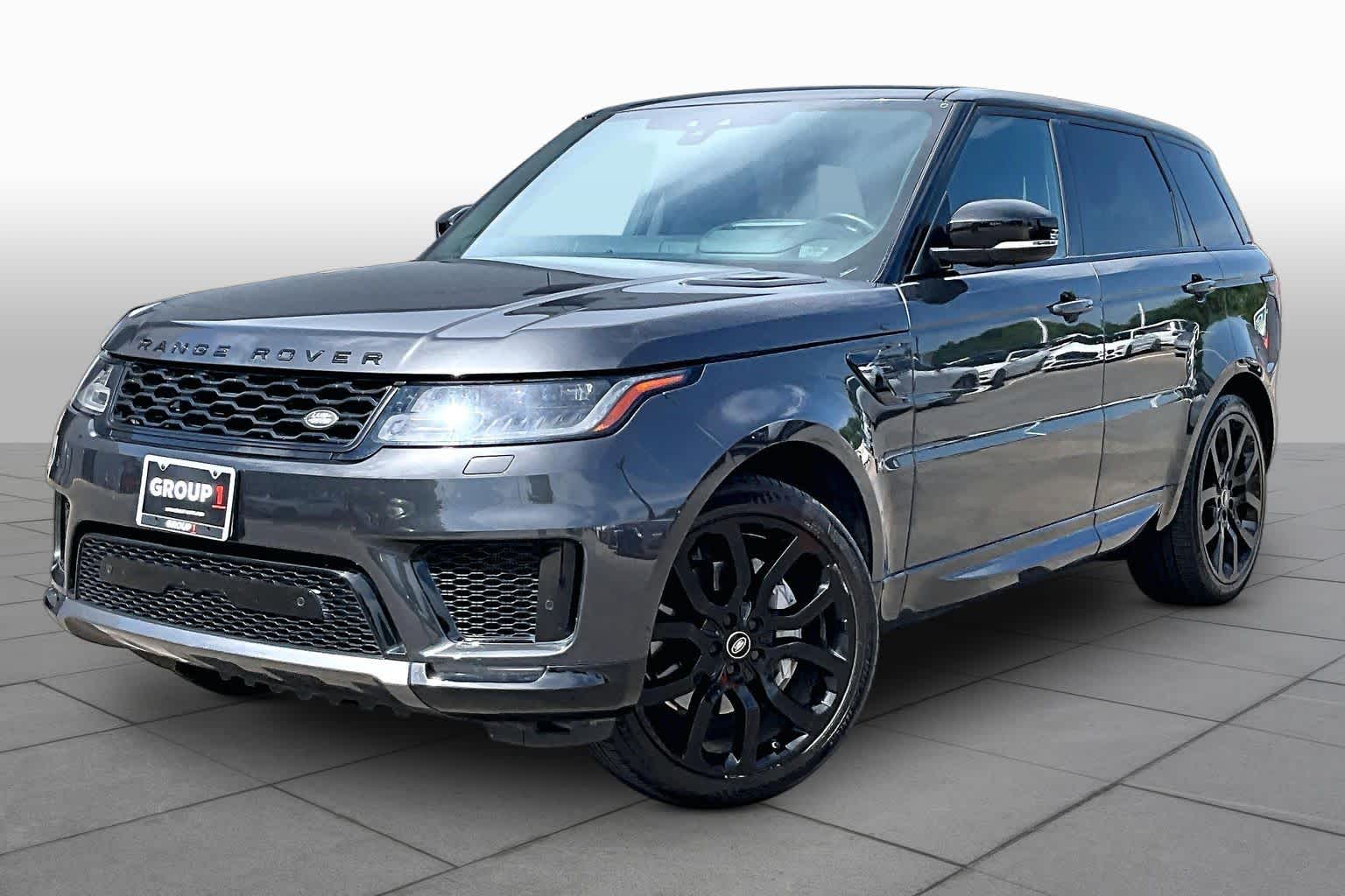 Gray (Carpathian Grey Premium Metallic) 2021 Land Rover Range Rover Sport SUV / Crossover All-Wheel Drive 8-Speed Automatic
