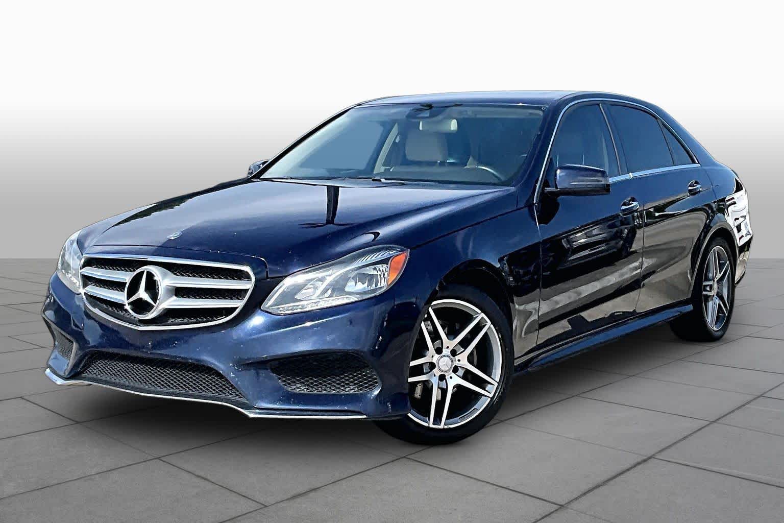 Lunar Blue Metallic 2015 Mercedes-Benz E-Class Sedan Rear-Wheel Drive 7-Speed Automatic