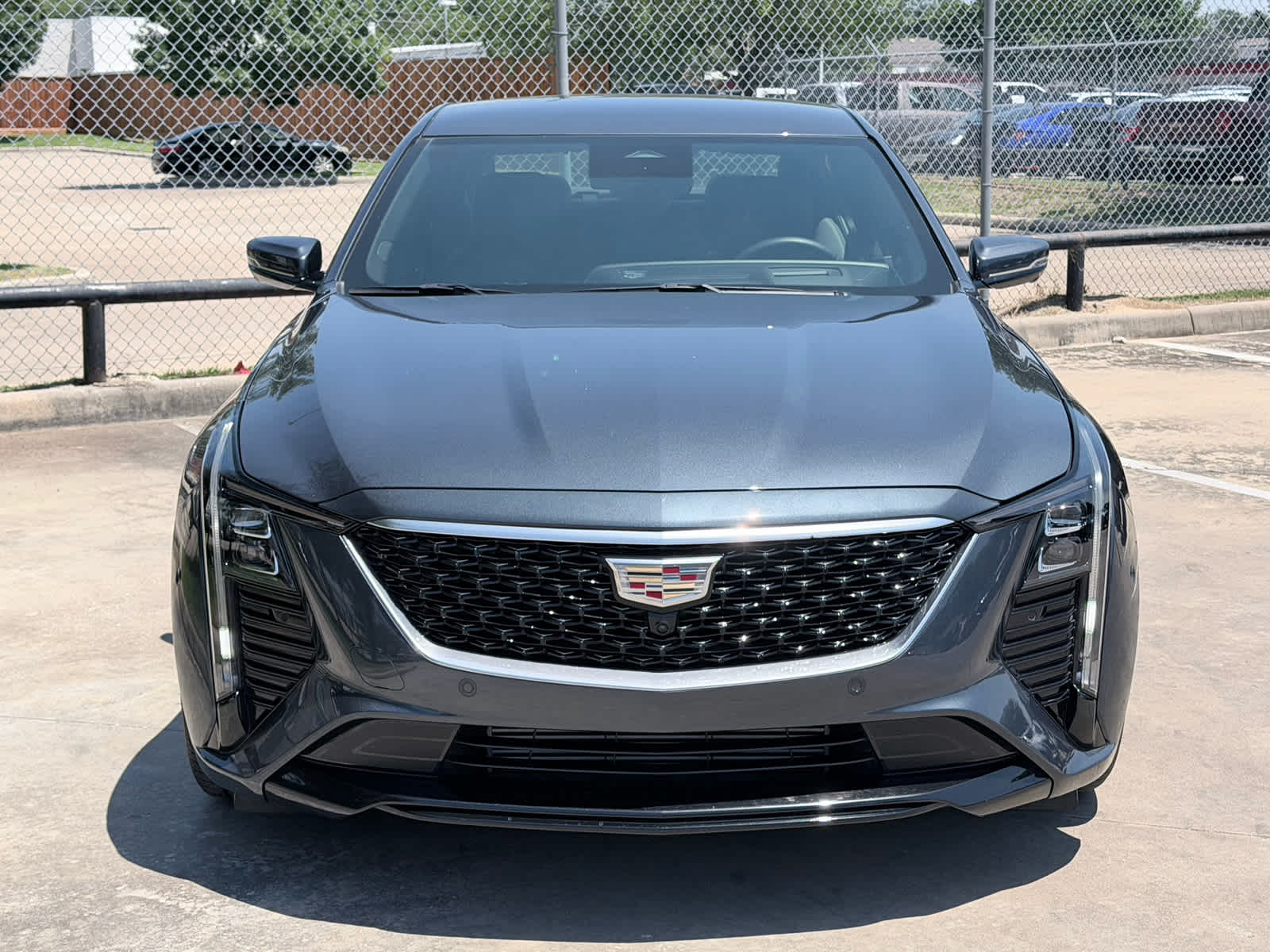 Certified Used 2025 Deep Space Metallic Cadillac Premium Luxury image 2