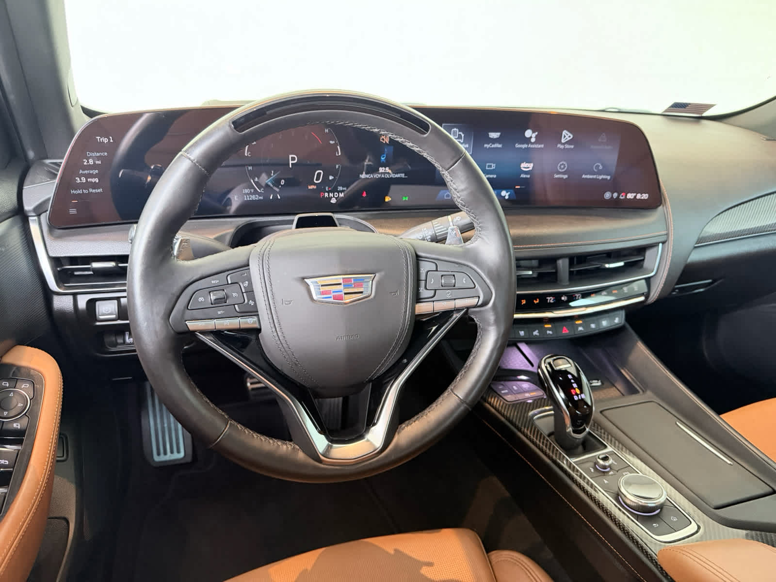 Certified Used 2025 Crystal White Tricoat Cadillac Premium Luxury image 13