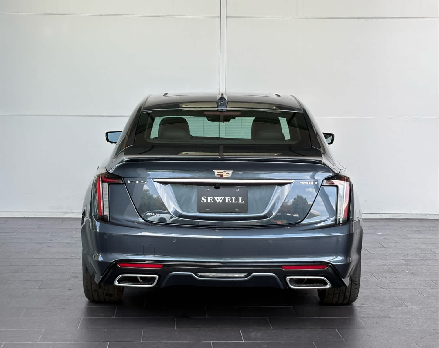 Certified Used 2025 Deep Space Metallic Cadillac Sport image 5