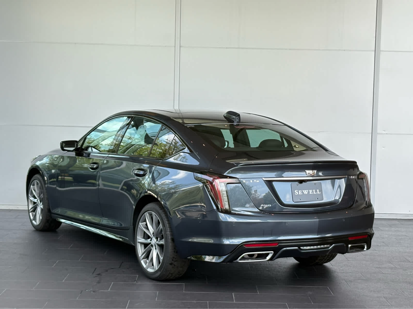 Certified Used 2025 Deep Space Metallic Cadillac Sport image 6