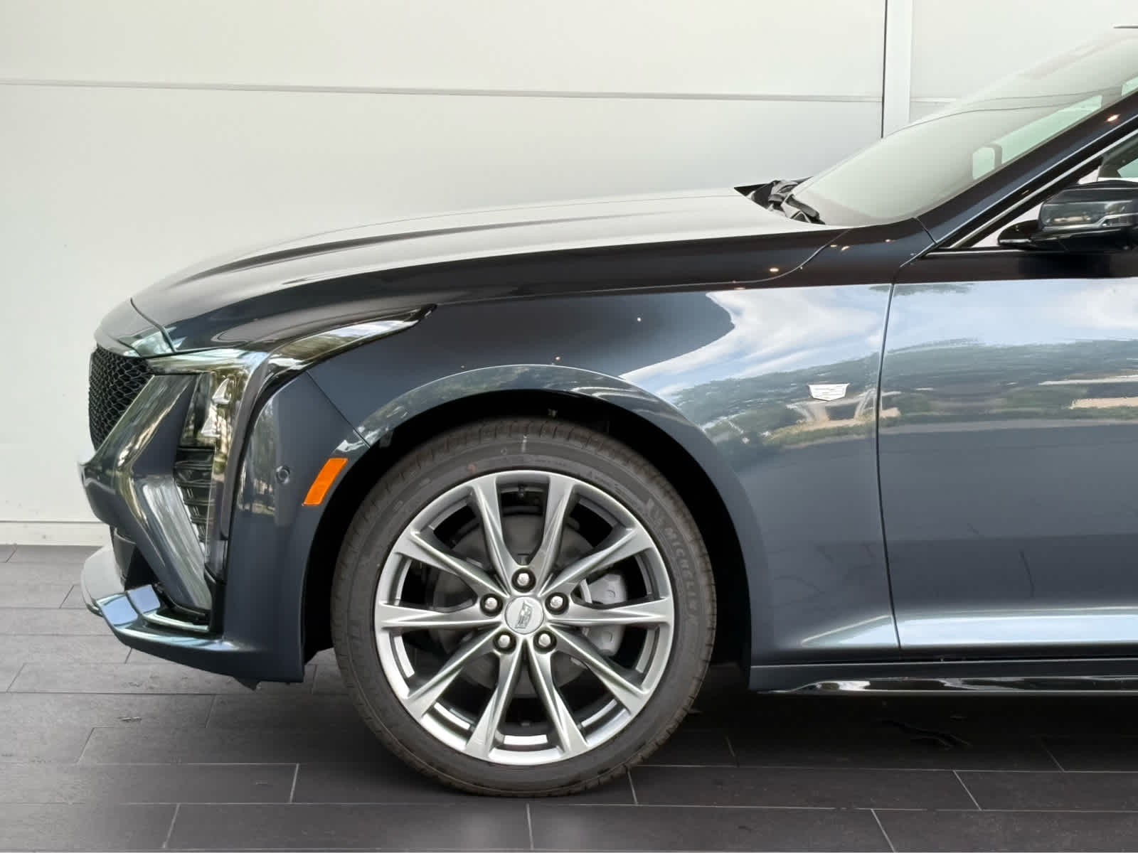 Certified Used 2025 Deep Space Metallic Cadillac Sport image 7