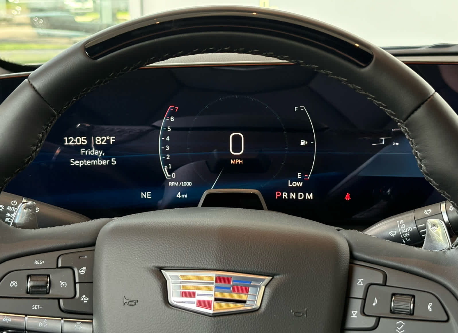 Certified Used 2025 Deep Space Metallic Cadillac Sport image 11