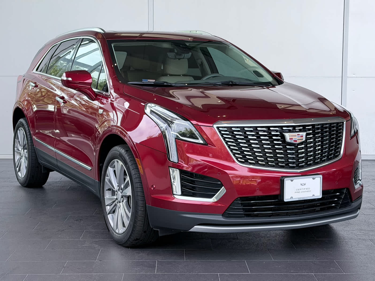 Certified Used 2024 Radiant Red Tintcoat Cadillac FWD Premium Luxury image 3