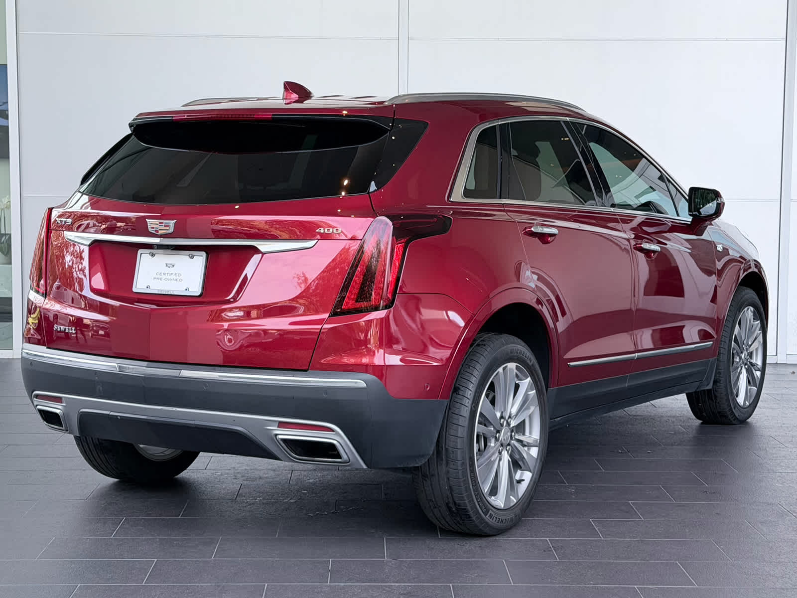 Certified Used 2024 Radiant Red Tintcoat Cadillac FWD Premium Luxury image 4
