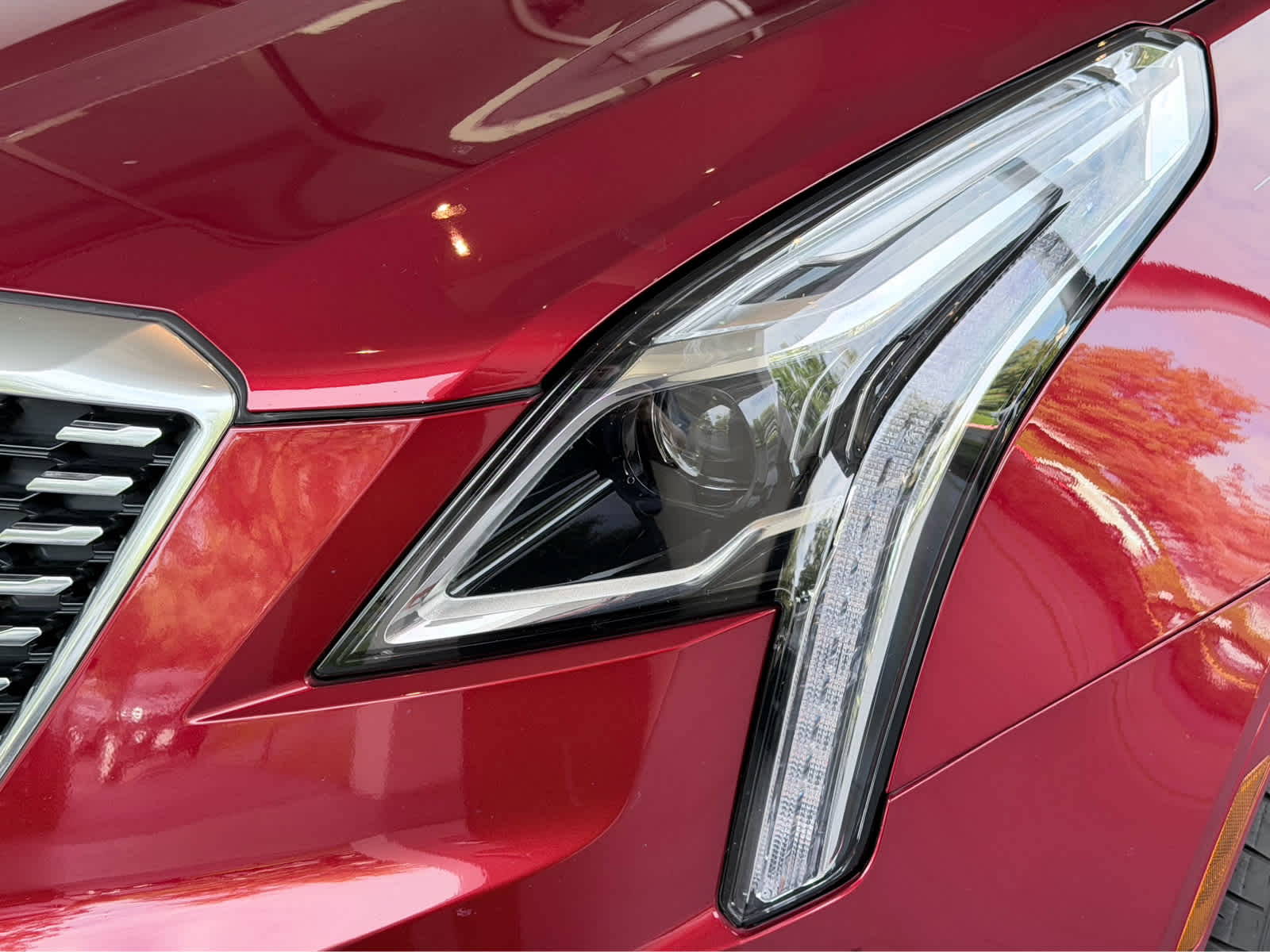 Certified Used 2024 Radiant Red Tintcoat Cadillac FWD Premium Luxury image 9