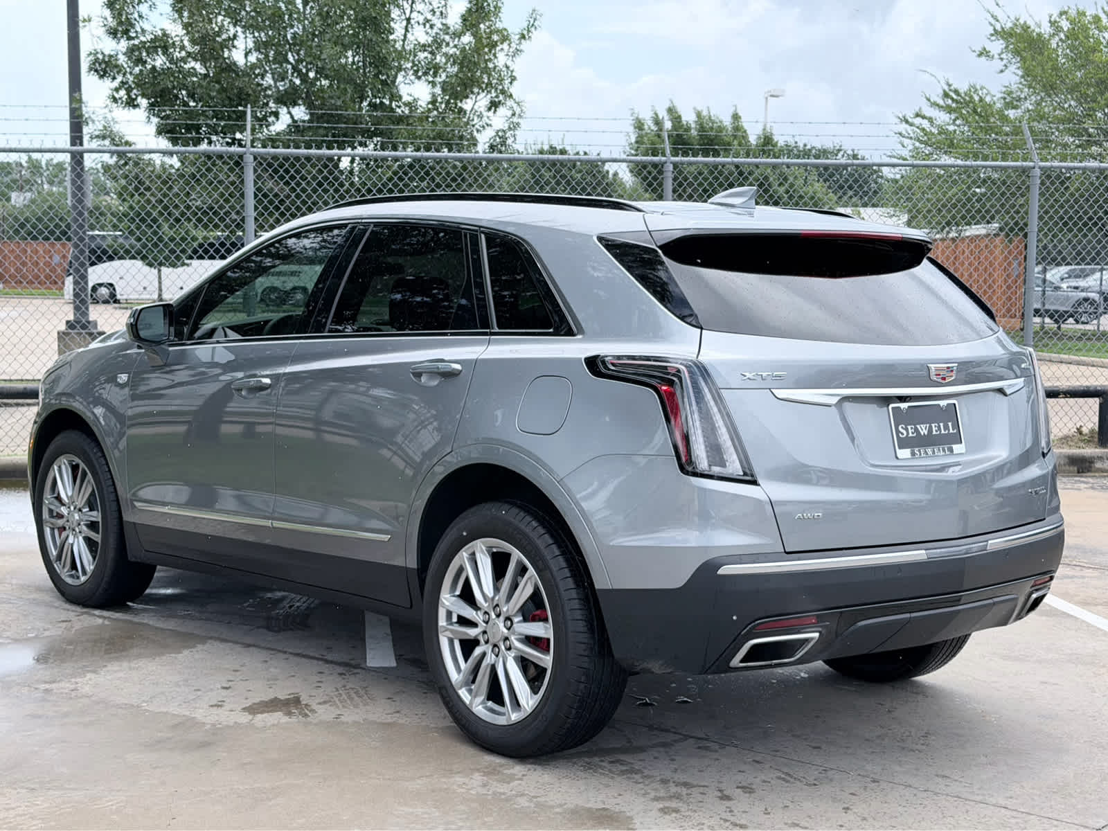 Certified Used 2025 Argent Silver Metallic Cadillac AWD Sport image 6