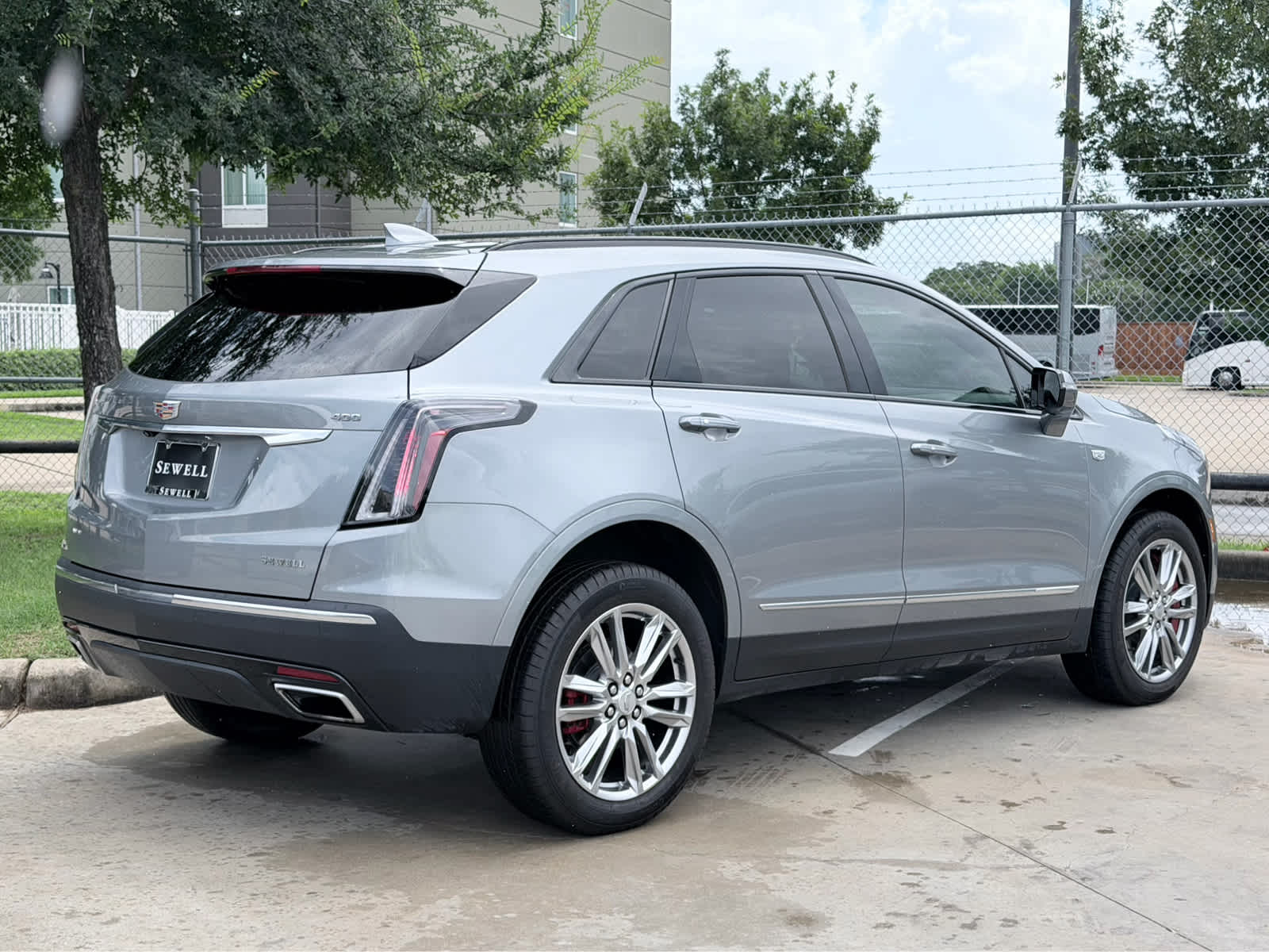 Certified Used 2025 Argent Silver Metallic Cadillac AWD Sport image 4