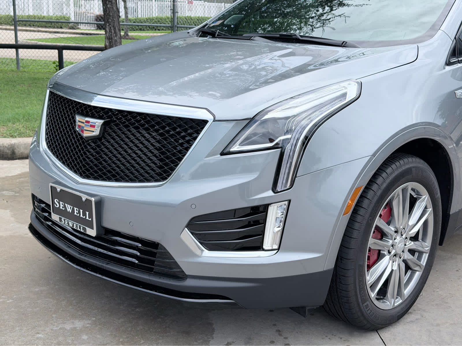 Certified Used 2025 Argent Silver Metallic Cadillac AWD Sport image 8