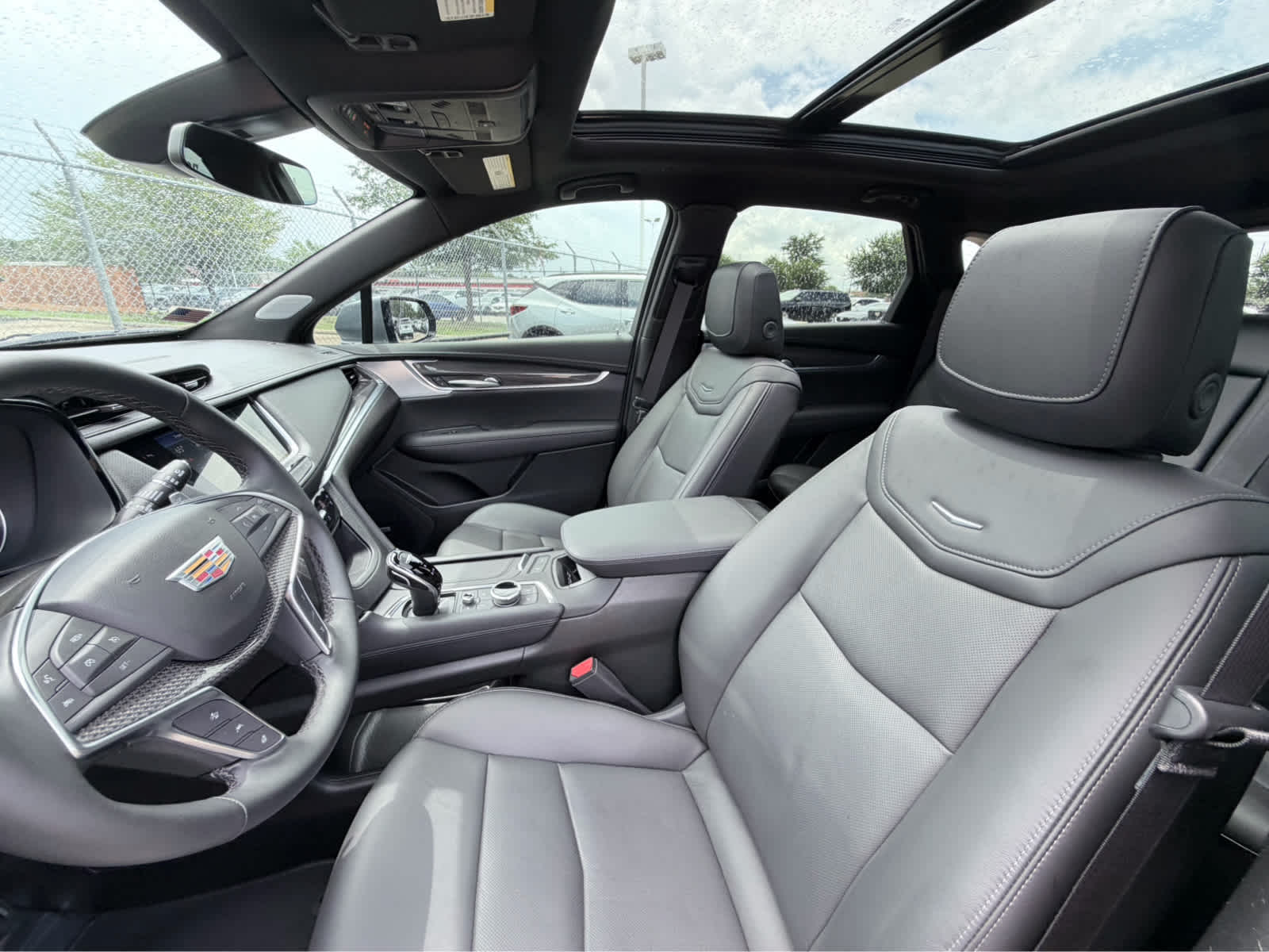 Certified Used 2025 Argent Silver Metallic Cadillac AWD Sport image 15