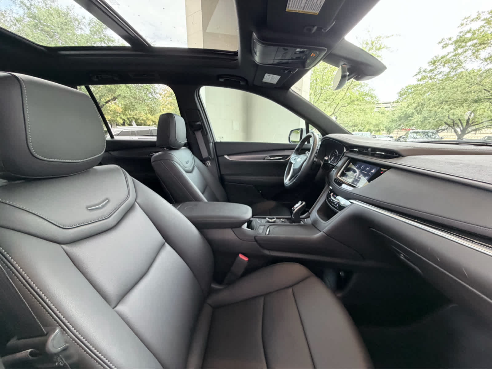 Certified Used 2025 Midnight Sky Metallic Cadillac FWD Luxury image 17