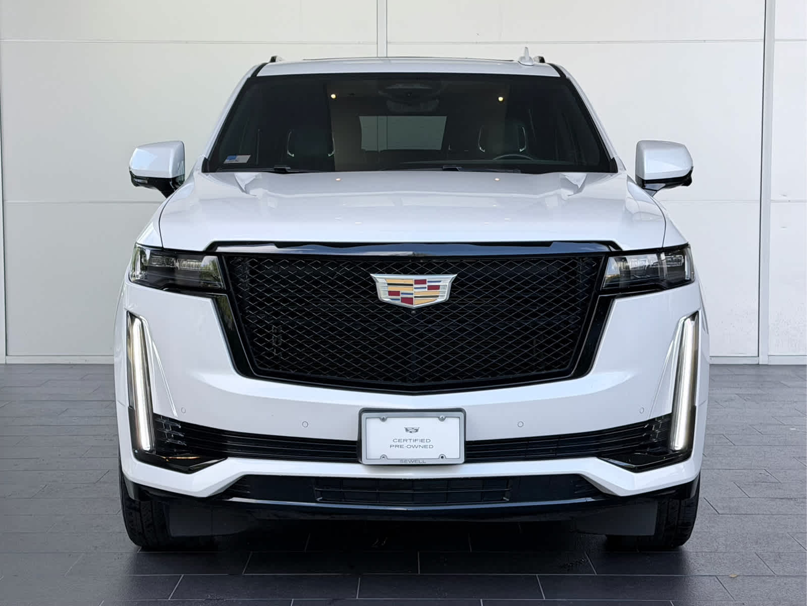 Certified Used 2024 Crystal White Tricoat Cadillac 4WD Sport image 2