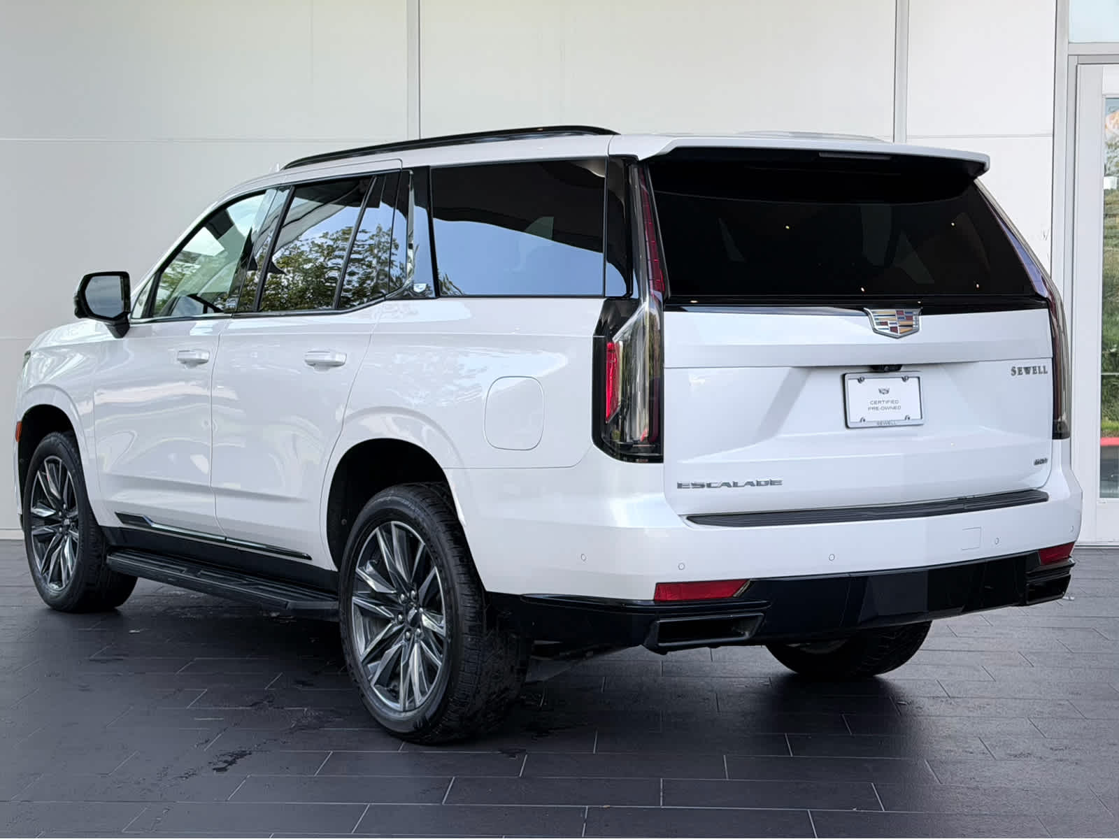 Certified Used 2024 Crystal White Tricoat Cadillac 4WD Sport image 6