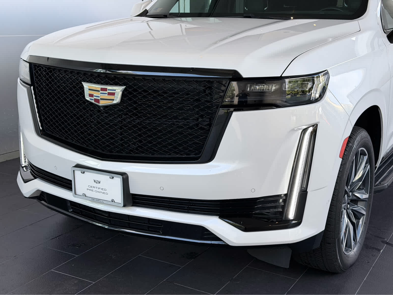 Certified Used 2024 Crystal White Tricoat Cadillac 4WD Sport image 8