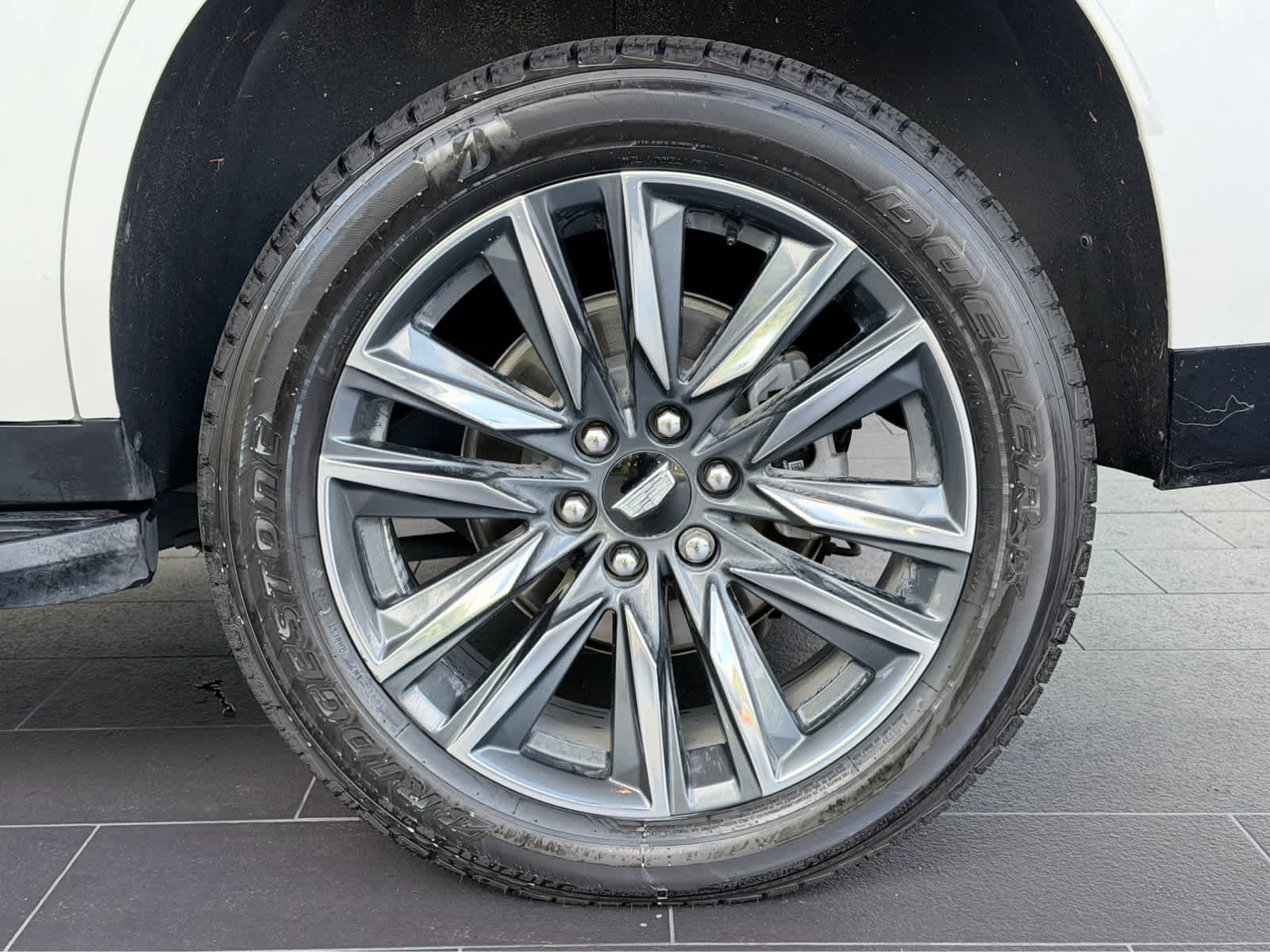 Certified Used 2024 Crystal White Tricoat Cadillac 4WD Sport image 12