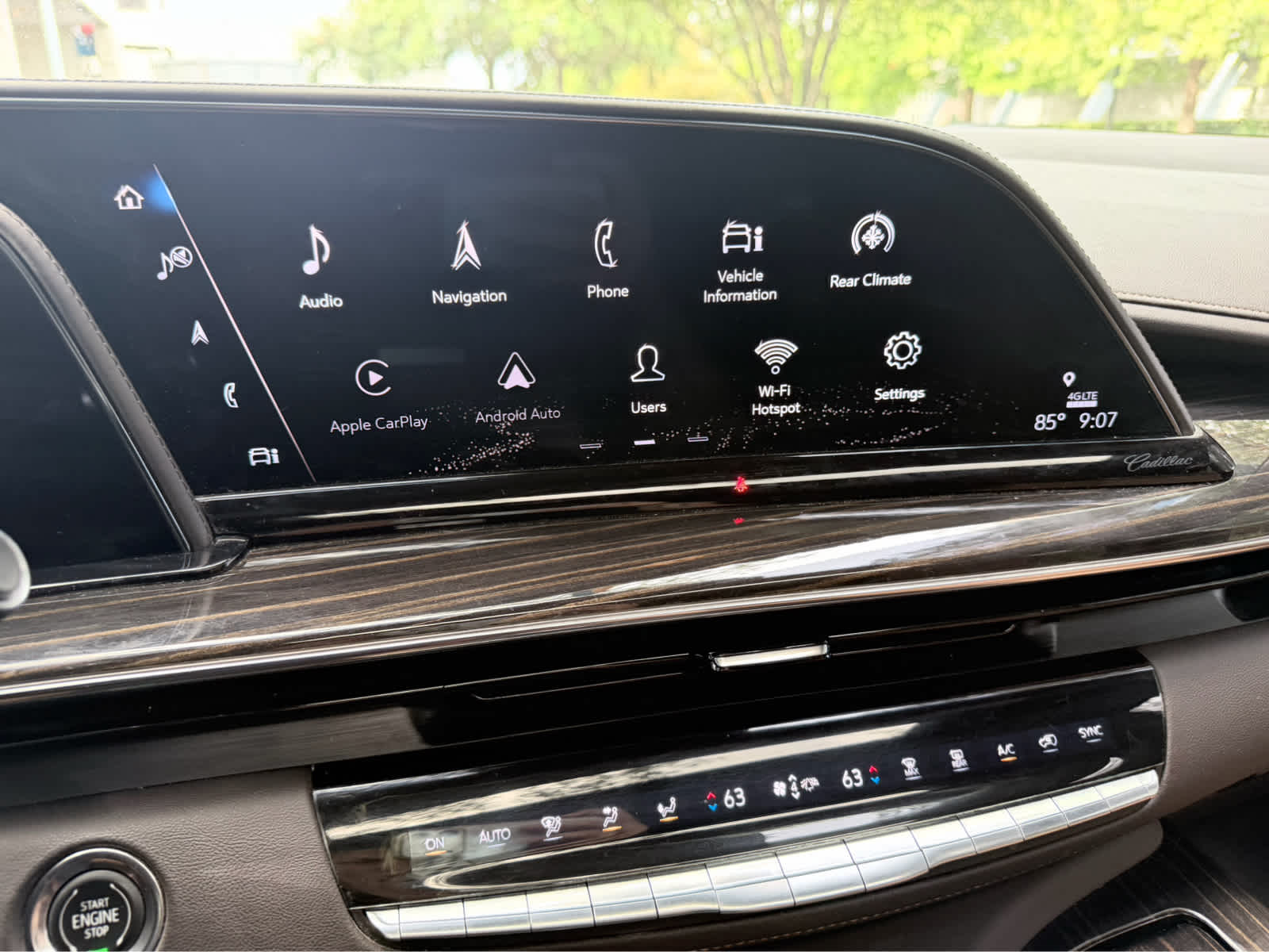 Used 2021 Shadow Metallic Cadillac Premium Luxury image 15