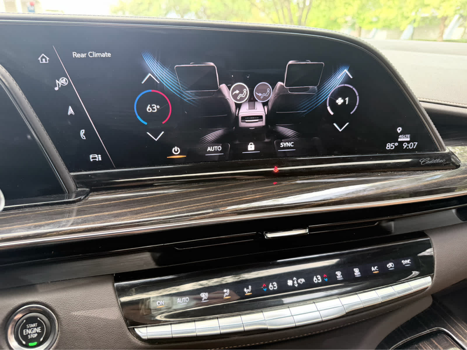 Used 2021 Shadow Metallic Cadillac Premium Luxury image 16