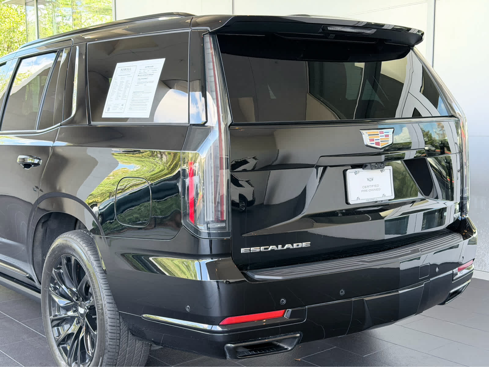 Certified Used 2025 Black Raven Cadillac 4WD Sport Platinum image 9