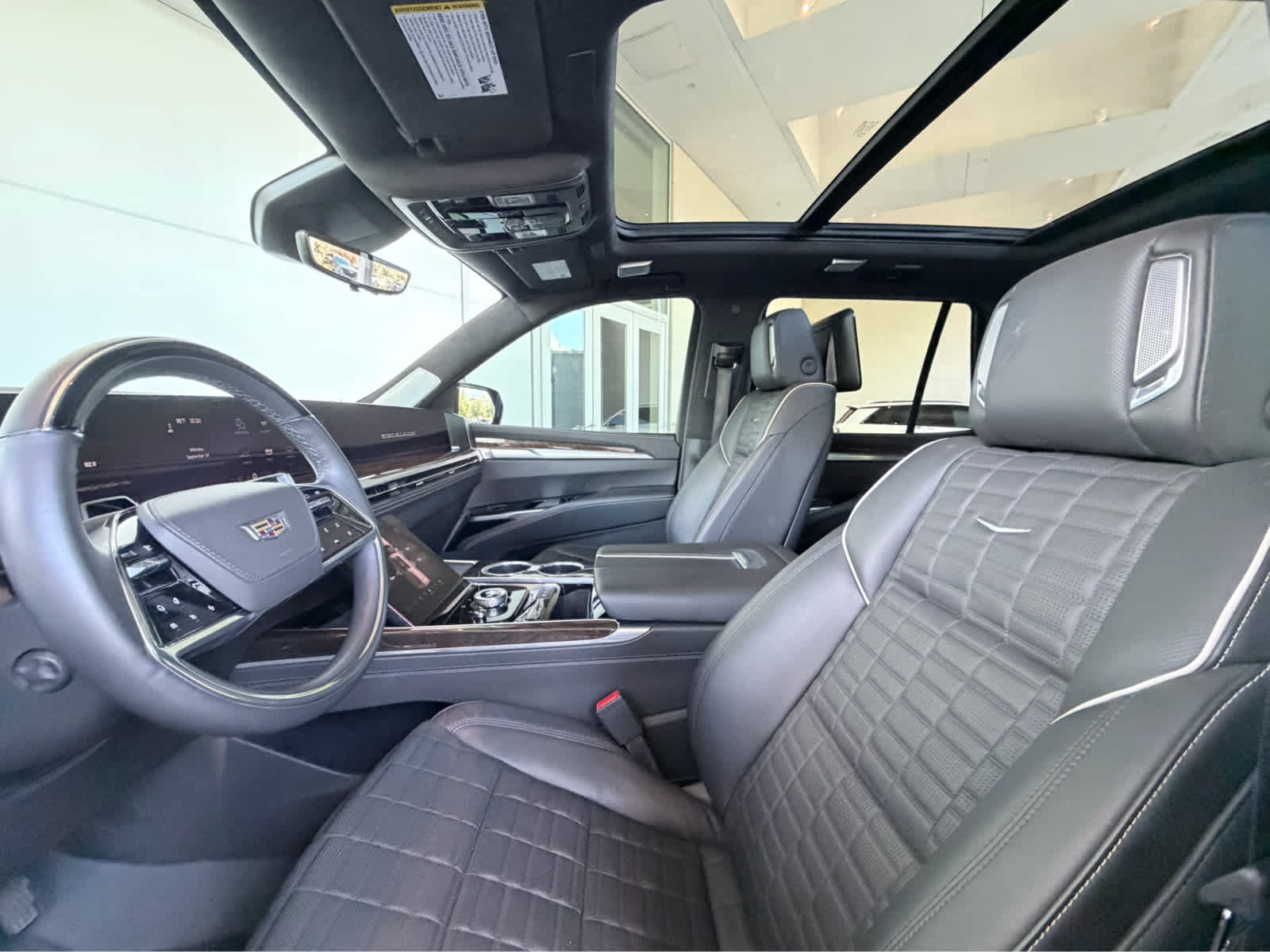 Certified Used 2025 Black Raven Cadillac 4WD Sport Platinum image 14