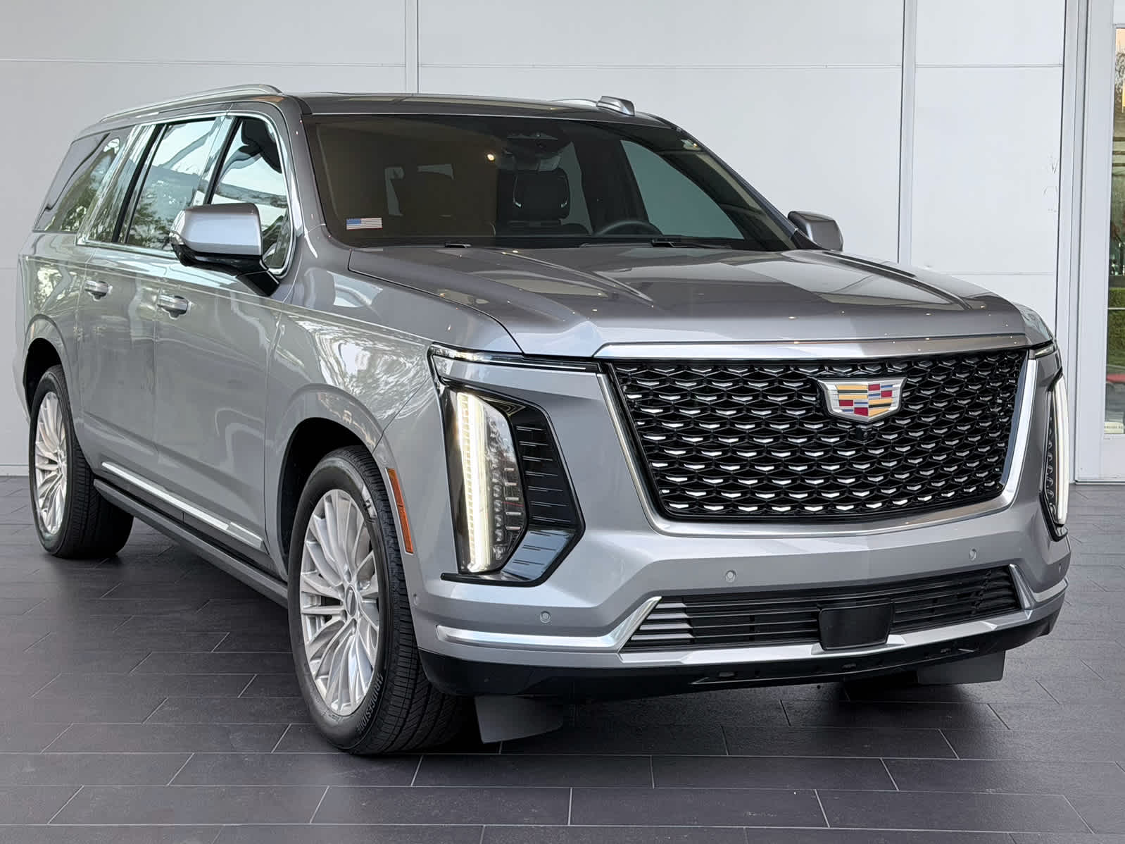 Certified Used 2025 Argent Silver Metallic Cadillac 4WD Premium Luxury image 3