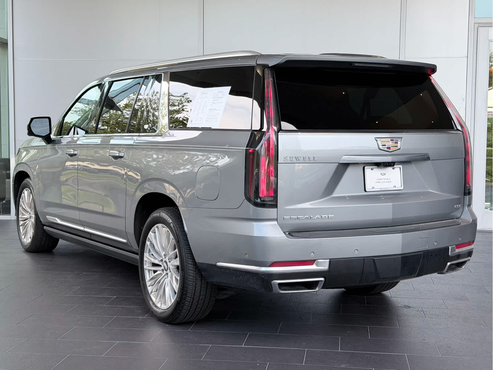 Certified Used 2025 Argent Silver Metallic Cadillac 4WD Premium Luxury image 6