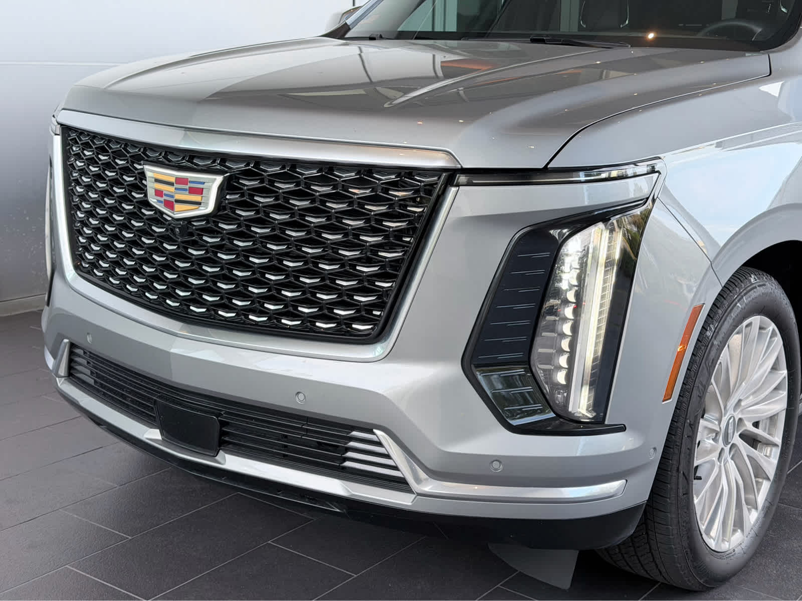 Certified Used 2025 Argent Silver Metallic Cadillac 4WD Premium Luxury image 8