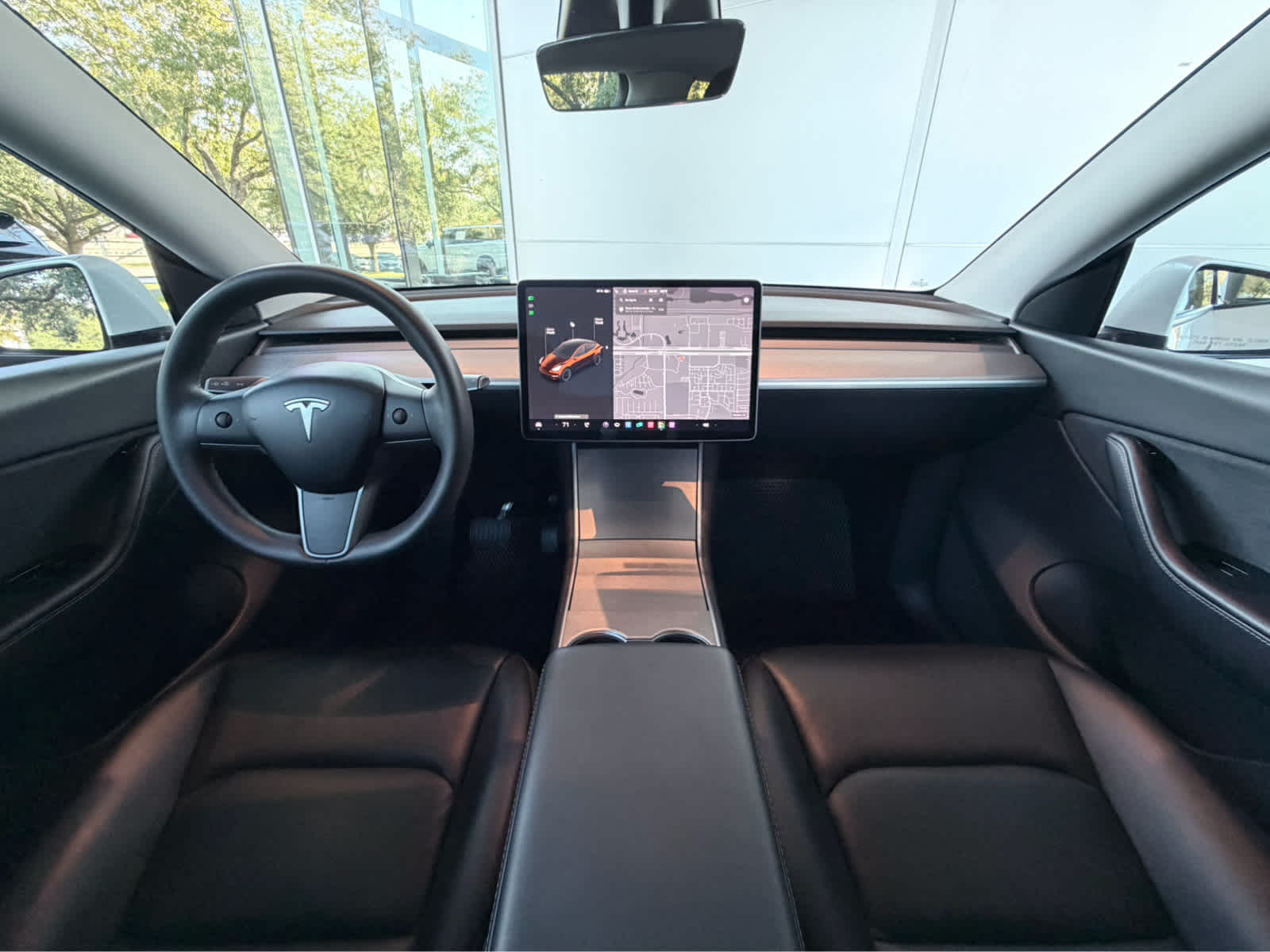 Used 2020 Pearl White Multi-Coat Tesla Long Range image 21
