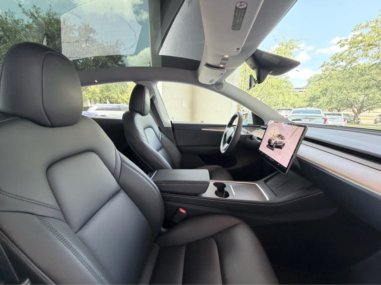 Used 2024 Pearl White Multi-Coat Tesla Long Range image 15