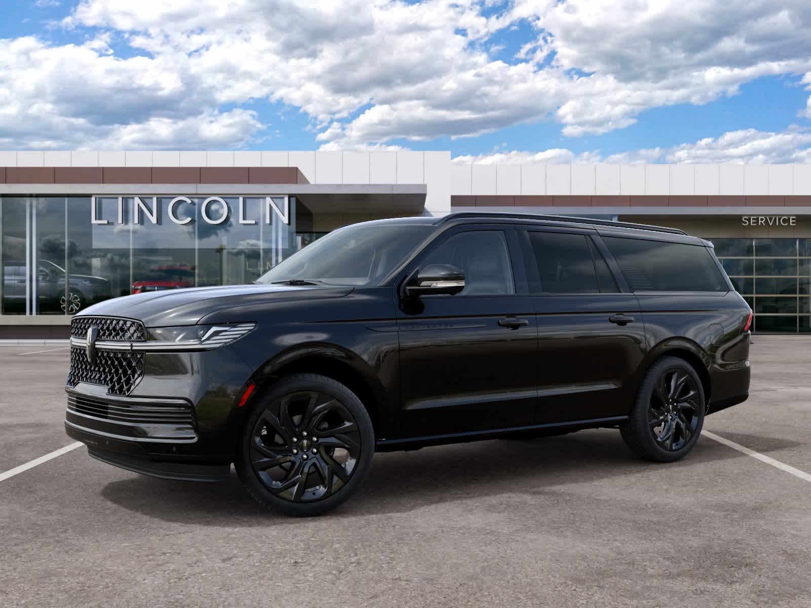 Infinite Black Metallic Clearcoat 2027 Lincoln Navigator SUV / Crossover Four-Wheel Drive Automatic