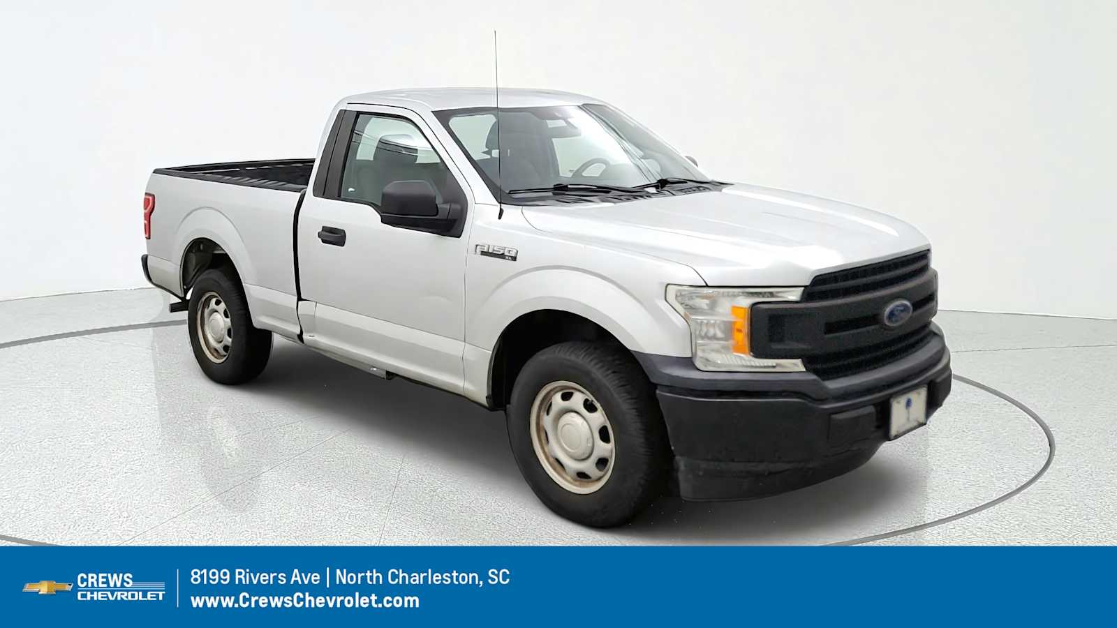 Ingot Silver 2019 Ford F-150 Pickup Truck 4X2 6-Speed Automatic