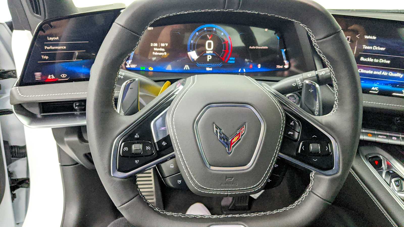 2026 Chevrolet Corvette 1LZ ARCTIC WHT at Crews Chevrolet