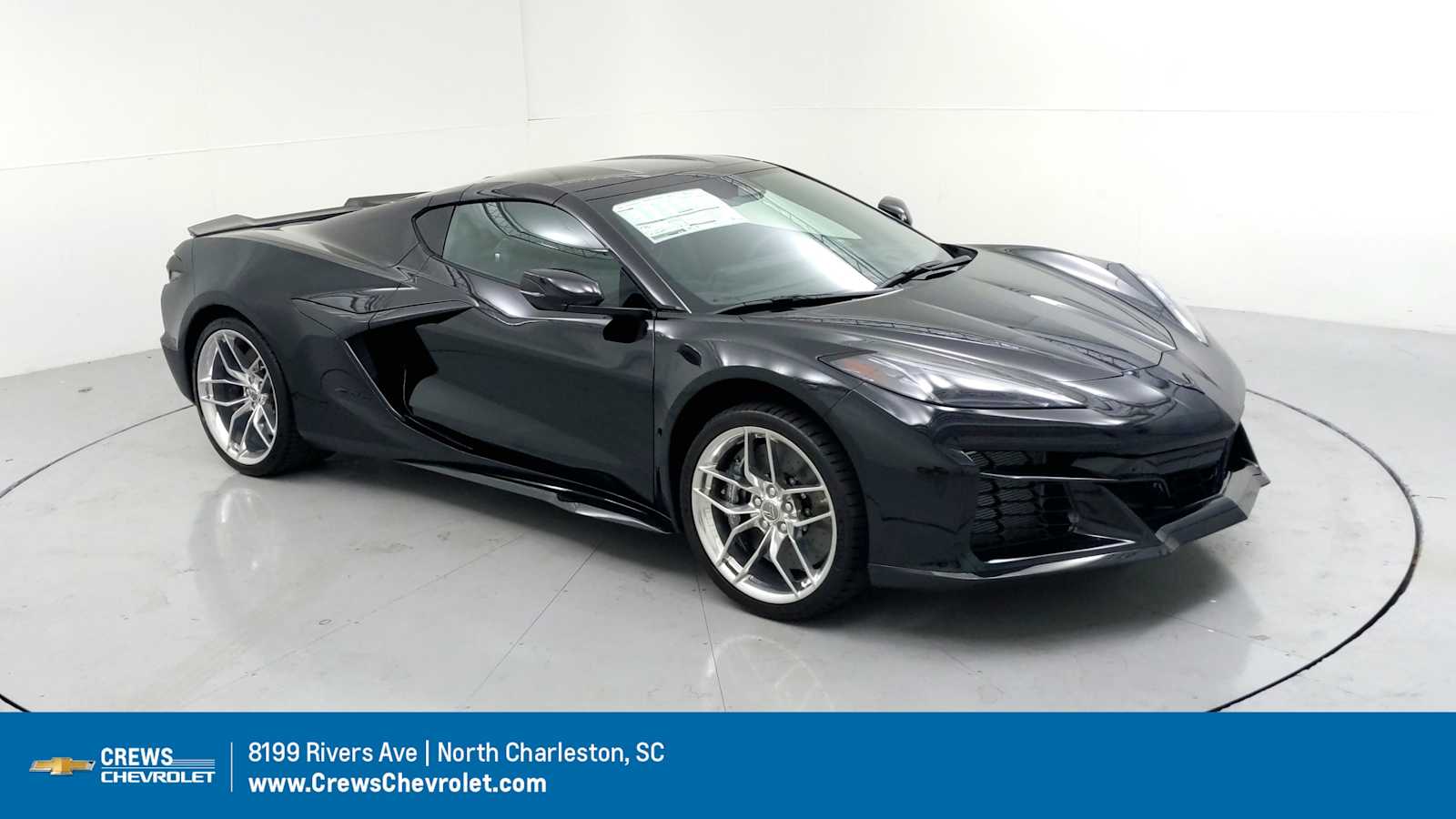 2026 Chevrolet Corvette 2LZ Black at Crews Chevrolet